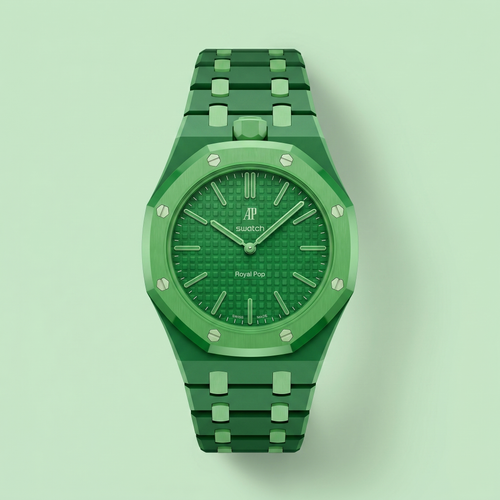 ROYALSTRAP 01 Vert — packshot compatible Royal Pop